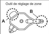OPTEX OAMDual II - Réglage de l'angle de profondeur - 1