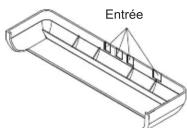 OPTEX OAMDual II - Placer le capot de logement. - 1