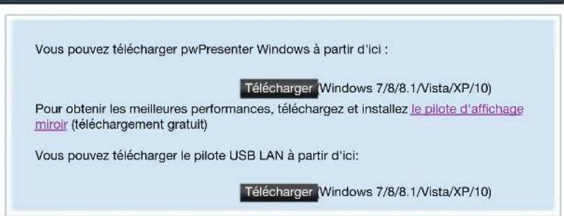 INFOCUS LightPro IN1034 - Logiciel pwPresenter: - 1
