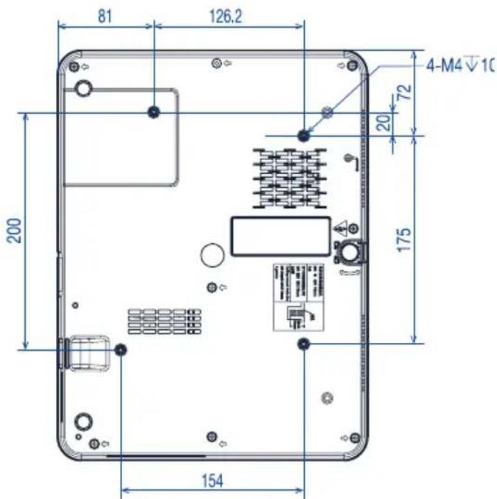INFOCUS LightPro IN1026 - Dimensions - 5