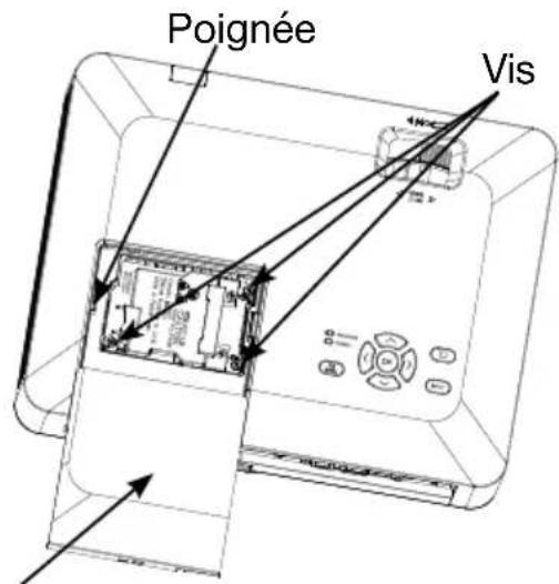 INFOCUS LightPro IN1039 - Suivez les étapes suivantes pour remplacer la lampe: - 1