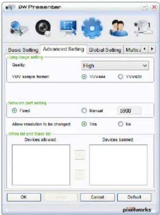 INFOCUS LightPro IN1049 - Configuration avancée: - 1