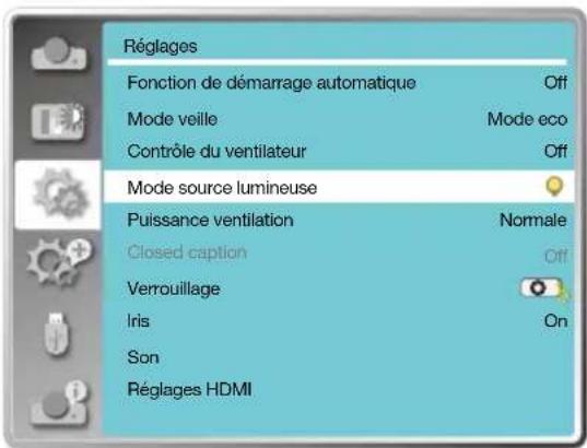 INFOCUS LightPro IN1049 - Puissance ventilation - 3