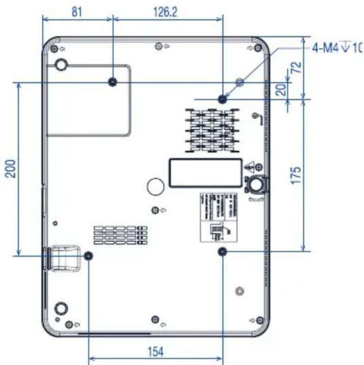 INFOCUS LightPro IN1049 - Dimensions - 5