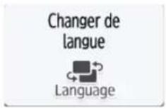 RICOH IM 8000 - Changement de la langue de l'écran - 2