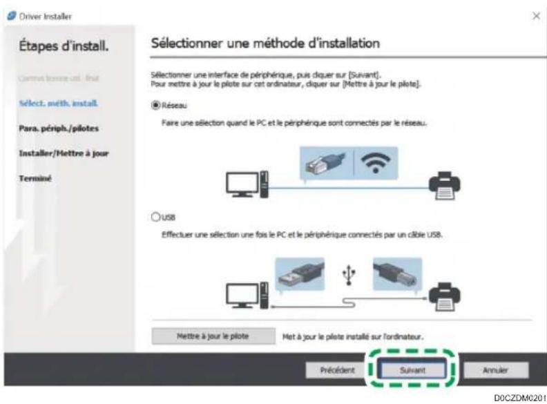 RICOH IM 8000 - Installer Device Software Manager depuis le CD-ROM - 2
