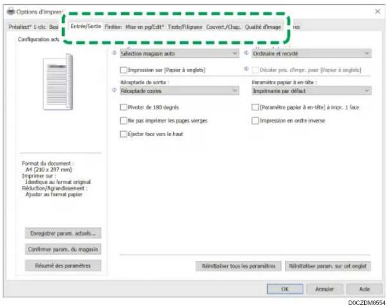 RICOH IM 8000 - Impression d'un document dans Windows - 3