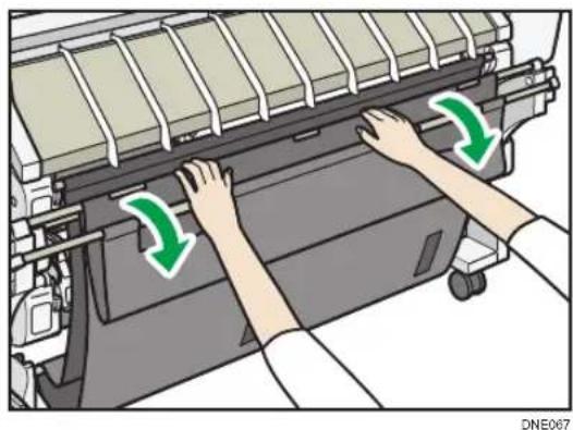 RICOH IM CW2200 - Configuration du panier de réception en mode de base - 1