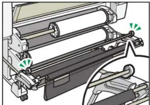 RICOH IM CW2200 - Direction du rouleau de papier - 7