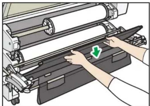 RICOH IM CW2200 - Direction du rouleau de papier - 5