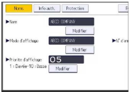 RICOH IM CW2200 - Enregistrer un dossier SMB - 2