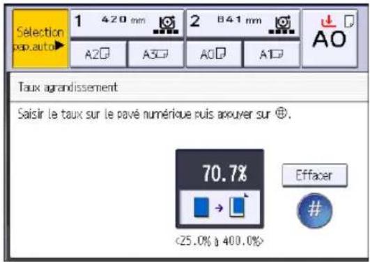RICOH IM CW2200 - Appuyez sur [Pavé numérique]. - 1