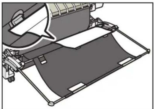 RICOH IM CW2200 - Installation du panier de réception en mode d'empilage A1/A2 (paysage)/D/C (paysage) - 6