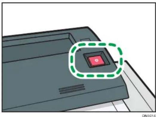 RICOH IM CW2200 - Arrêter l'alimentation des originaux - 1
