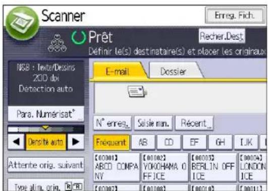 RICOH IM CW2200 - Lorsque vous utilisez l'application Scanner (Classique) - 1