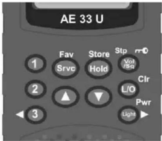 ALBRECHT AE 33 U - Exploration du clavier - 1