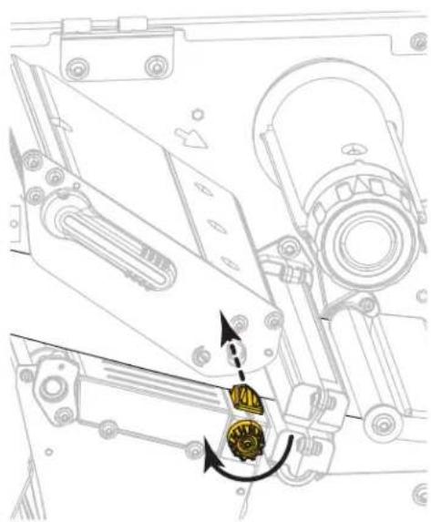 ZEBRA ZT610 - Mode réenrouleur - 10