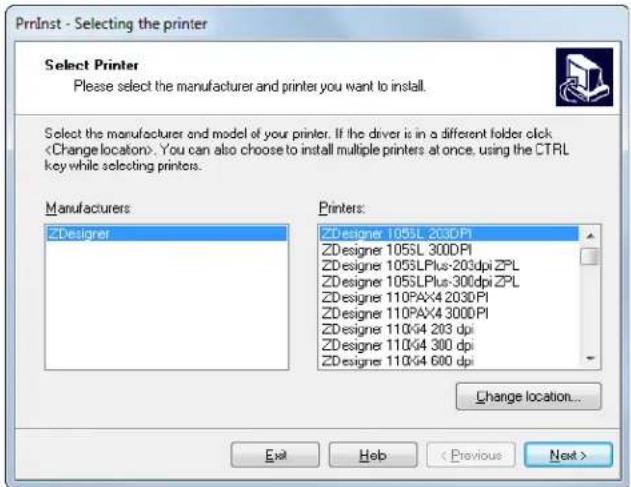 ZEBRA ZT610 - Ajout d'une imprimante depuis l'écran zebra setup utilities - 2