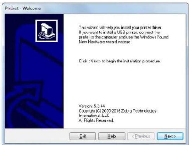 ZEBRA ZE511 - Ajout d'une imprimante depuis l'écran zebra setup utilities - 1