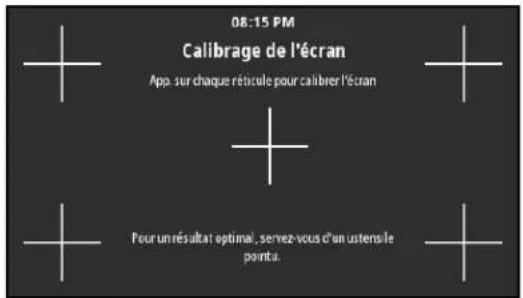 ZEBRA ZE511 - Système > paramètres > calibrage de l'écran - 1