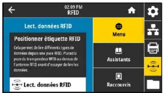 ZEBRA ZE511 - RFID > Lect. données RFID - 2