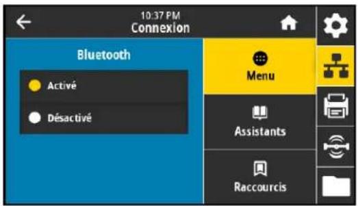 ZEBRA ZE511 - Connexion > bluetooth > bluetooth - 1