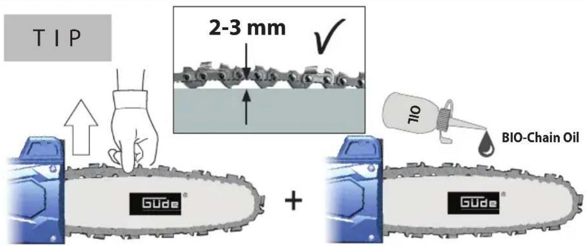 Güde MK 180 - Schnittschutz - 12