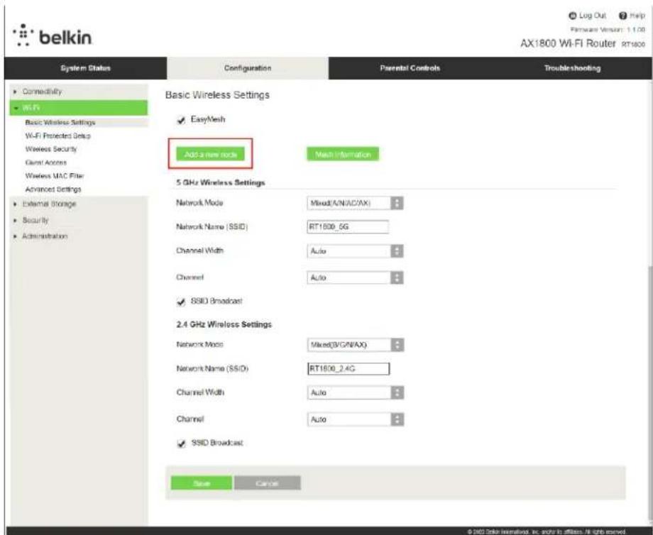 BELKIN RT1800 - Postup instalace směrovače - 1