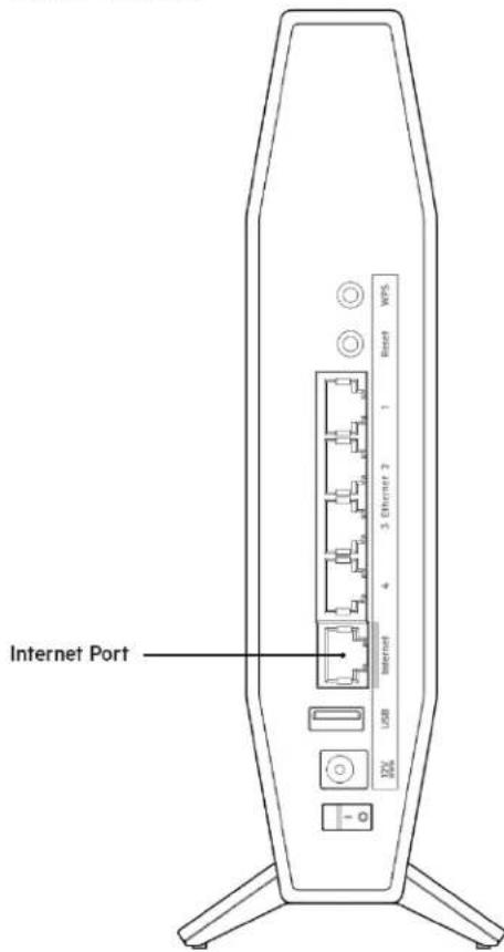BELKIN RT1800 - Mensagem "O cabo de Internet não está ligado" - 1