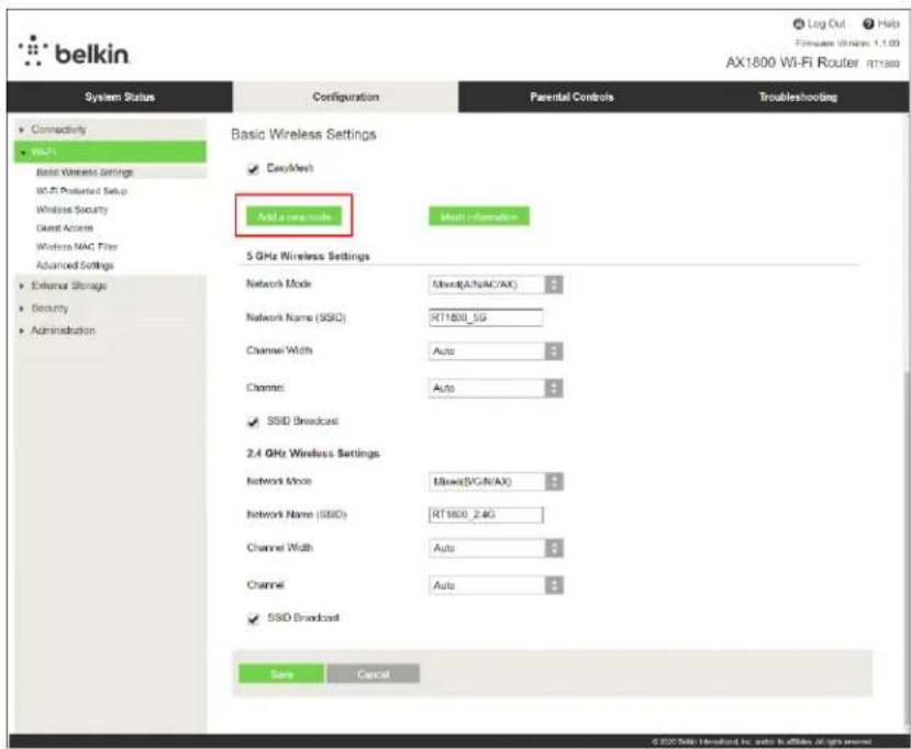 BELKIN RT1800 - A router telepitése - 1
