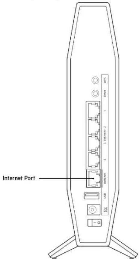 BELKIN RT1800 - Meddelande om att internetkabeln inte ar ansluten - 1