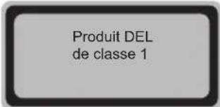 Produit DEL de classe 1
