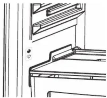 INDESIT I55VM 1110 S UK 1 - Spia della temperatura (In alcuni modelli) - 2