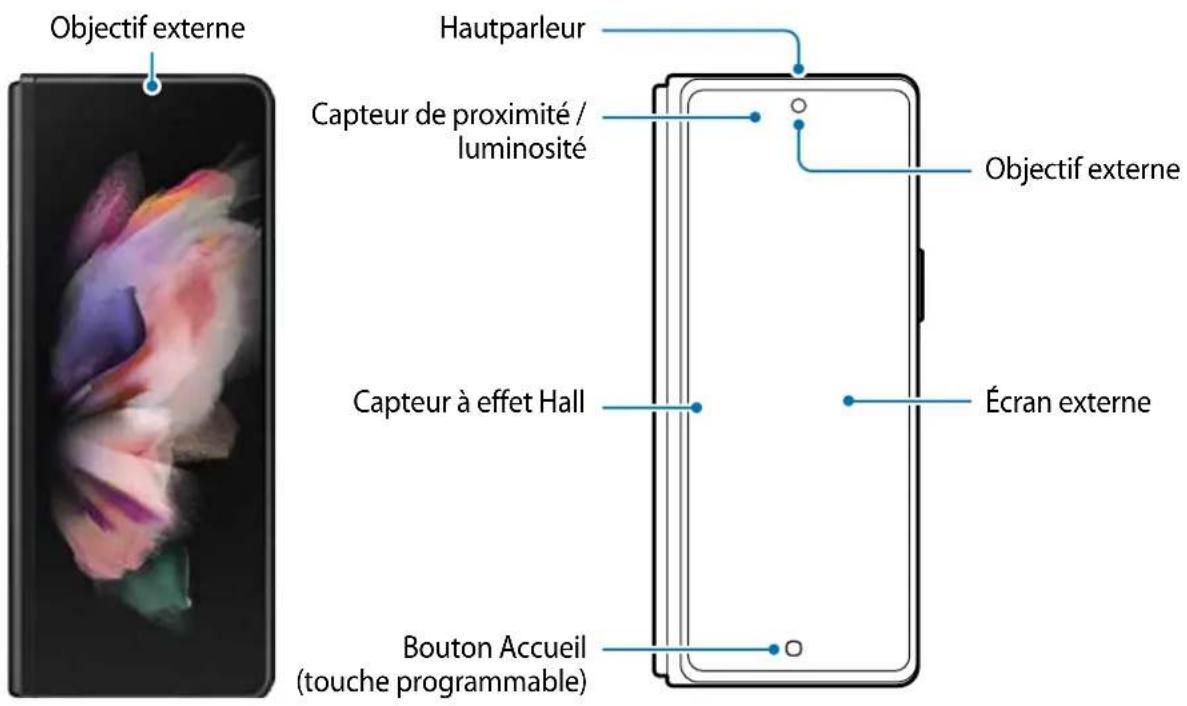 SAMSUNG Galaxy Z Fold 4 - Déplié - 3
