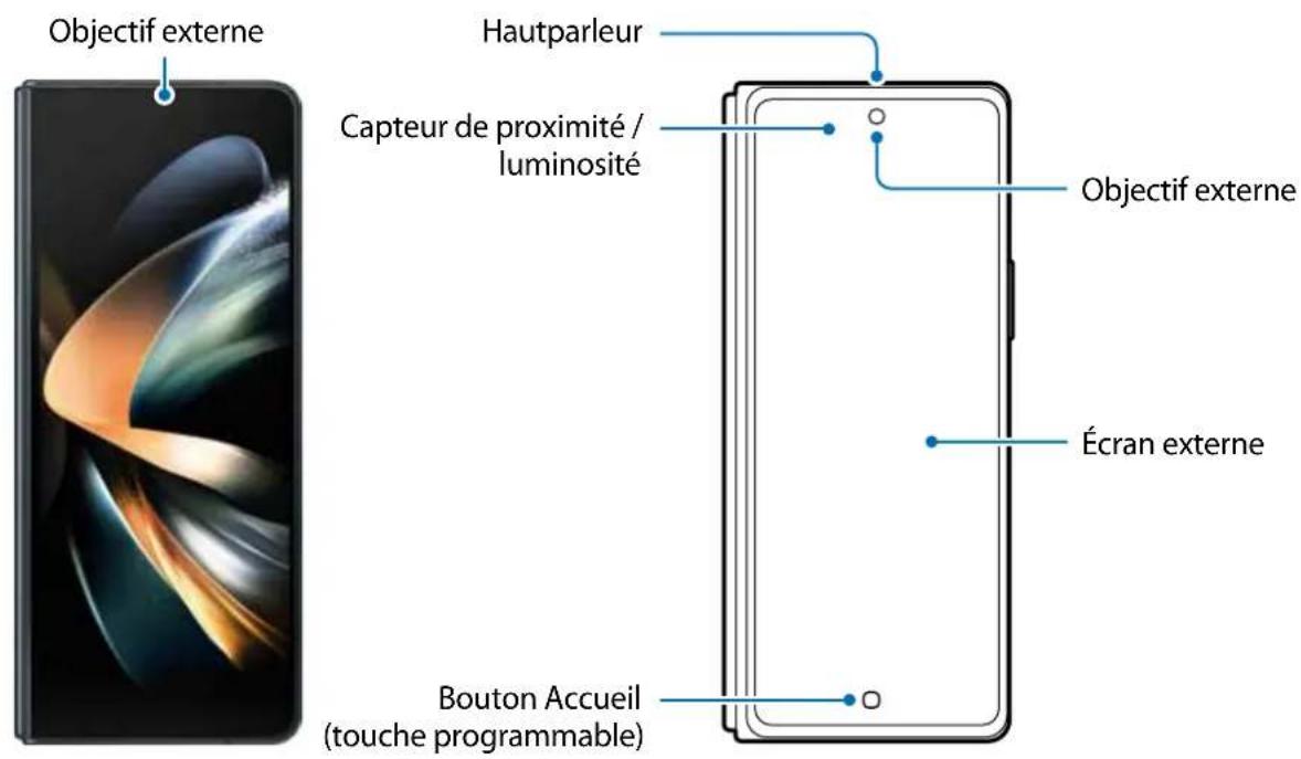 SAMSUNG Galaxy Z Fold 4 - Présentation de l'appareil et de ses fonctions - 2