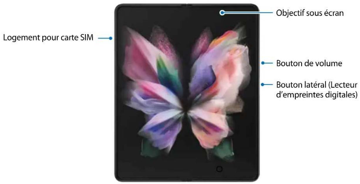 SAMSUNG Galaxy Z Fold 4 - Déplié - 1