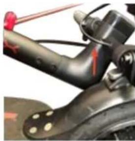 DENVER SEL10510F - Dépliage du scooter - 3