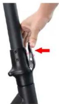 DENVER SEL10510F - Dépliage du scooter - 4