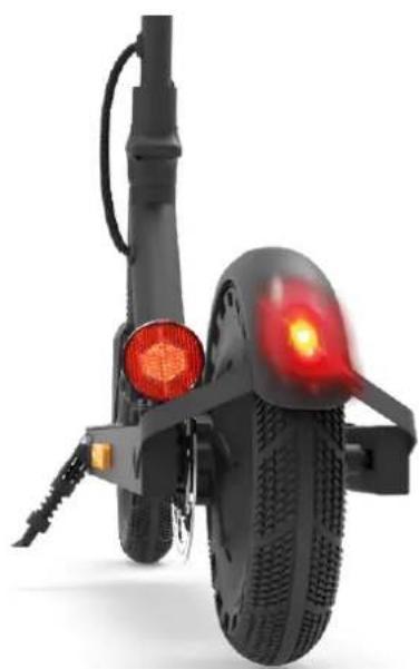 DENVER SEL10510F - Lampes LED avant et arrêté - 2