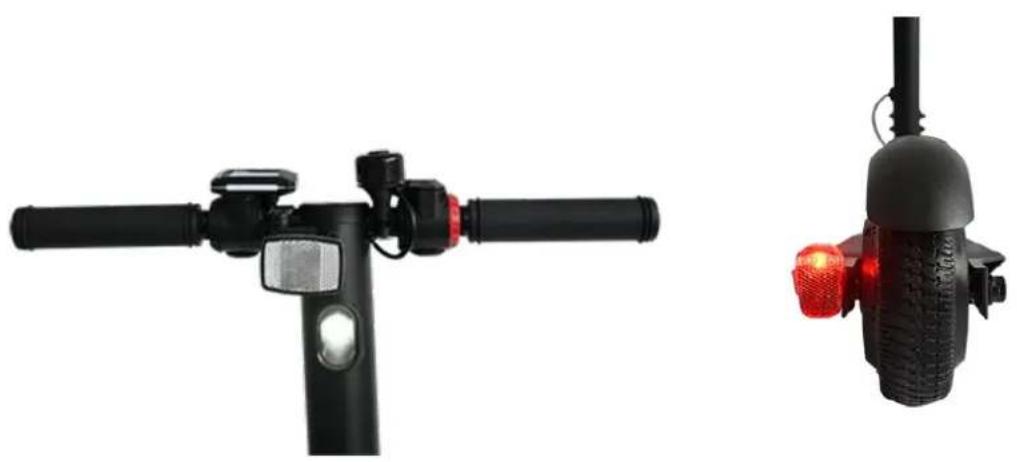 DENVER SEL65115 - Lampes LED avant et arrière - 1