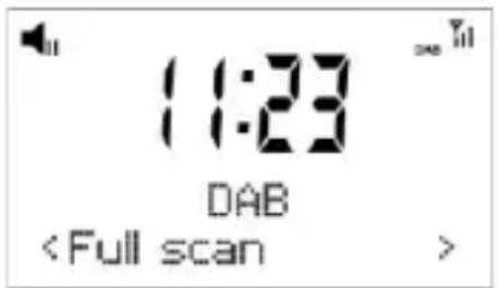 DENVER DAB20 - DAB-innstillinger - 1