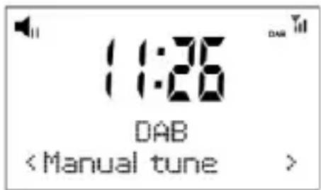 DENVER DAB20 - Ustawienia DAB - 2