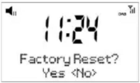 DENVER DAB20 - - Factory reset - 1