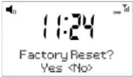 DENVER DAB20 - - Factory reset - 1