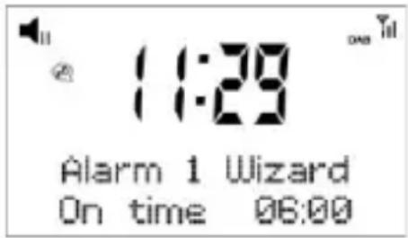 DENVER DAB20 - Setting of Alarm - 2