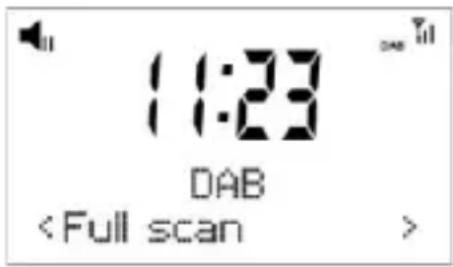 DENVER DAB20 - Ustawienia DAB - 1