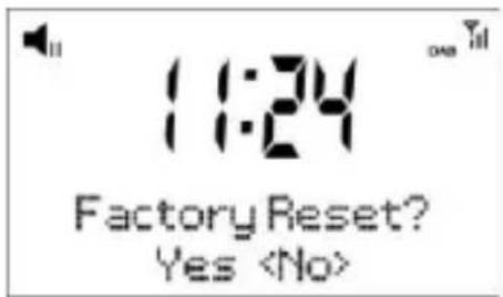 DENVER DAB20 - - Factory reset - 1