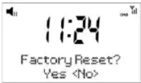 DENVER DAB20 - - Factory reset - 1
