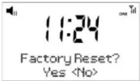 DENVER DAB20 - - Factory reset - 1