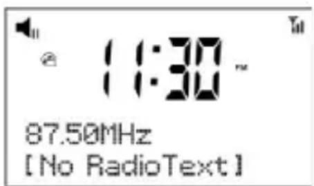 DENVER DAB20 - UKW-Radiobetrieb - 1